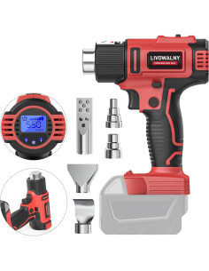 Luz de Trabajo LED Portátil LIVOWALNY 48W 4800LM Milwaukee 2