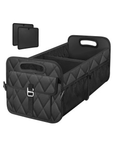 Organizador de Maletero Plegable Olosar 70L Negro Grande