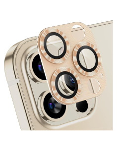 Protector de Lente de Cámara AFARER para iPhone 12 Pro Max - Oro