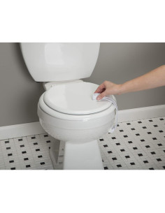 Cerradura de Inodoro Safety 1st OutSmart, Paquete de 2, Blanca 2