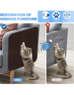 Alfombra Rascadora para Gatos Hriiiiya 5Pack 100x40cm 2