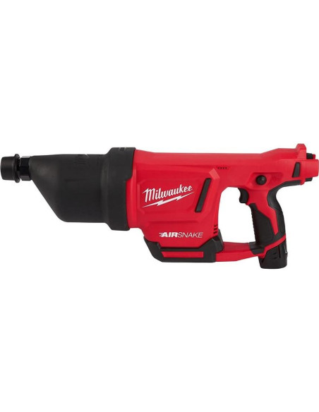 Pistola de Aire Milwaukee M12 AIRSNAKE para Drenajes