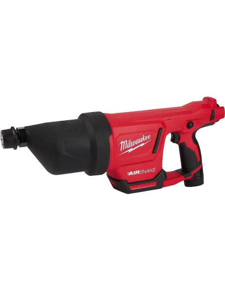 Pistola de Aire Milwaukee M12 AIRSNAKE para Drenajes