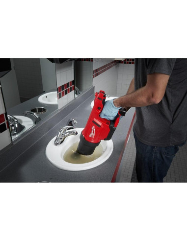 Pistola de Aire Milwaukee M12 AIRSNAKE para Drenajes