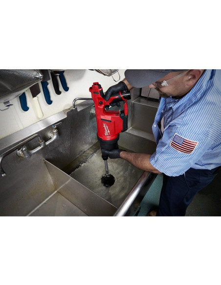 Pistola de Aire Milwaukee M12 AIRSNAKE para Drenajes