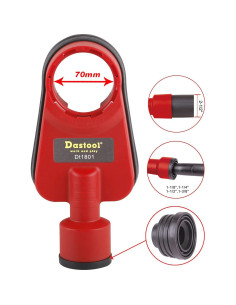 Recolector de Polvo Dastool Dt1801 para Perforación 3,49 cm 2