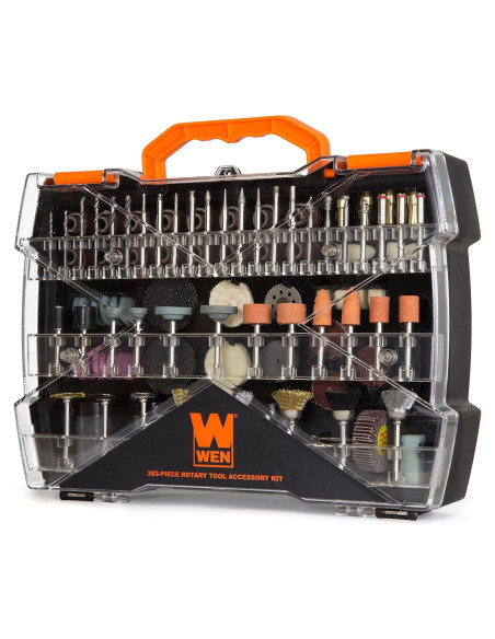Kit de Accesorios WEN 282 Piezas para Herramienta Rotativa
