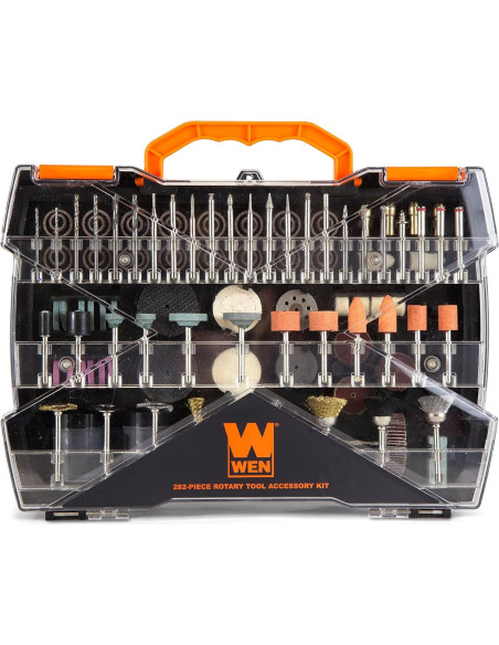 Kit de Accesorios WEN 282 Piezas para Herramienta Rotativa
