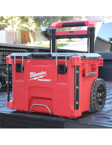 Rieles Alpha para Milwaukee Packout 320mm - Negro