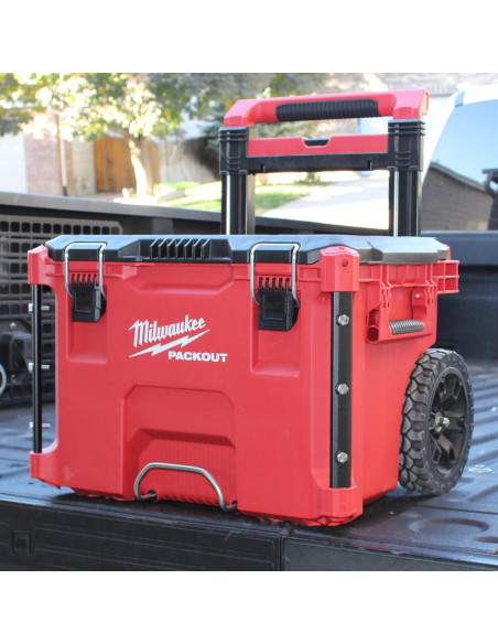 Rieles Alpha para Milwaukee Packout 320mm - Negro