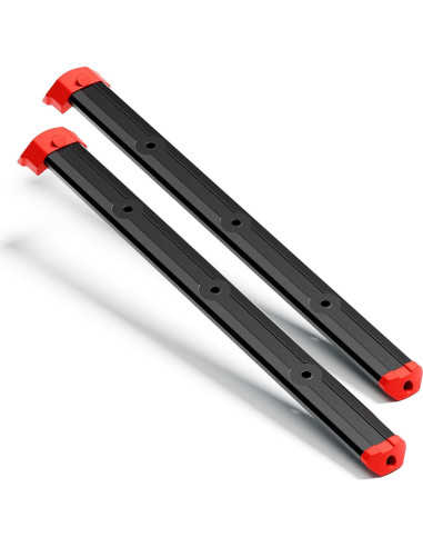 Rieles Alpha para Milwaukee Packout 320mm - Negro