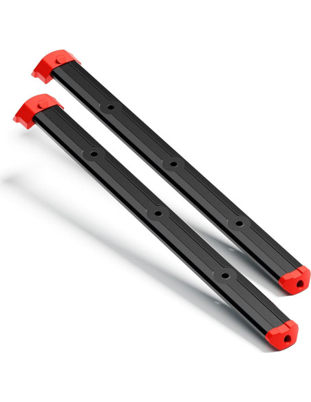 Rieles Alpha para Milwaukee Packout 320mm - Negro