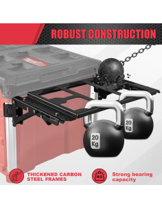 Soporte Plegable BPOPO para Caja Herramientas Milwaukee Packout 2