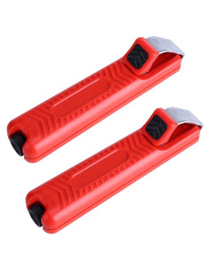 Corta Cable Ajustable 8-28mm Hapivida Rojo 2 Pcs