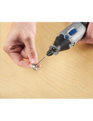 Chuck Sin Llave Dremel 4486 para Accesorios 0,8 a 3,2 mm