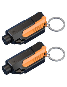 Cortador de cinturón de seguridad y martillo SINSEN, kit 2 unidades