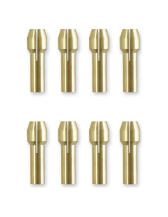 Mandril de Latón 2460-20 para Herramientas Rotativas 8Pcs