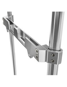 Soporte de Riel Milwaukee Packout - Aluminio Resistente Plata