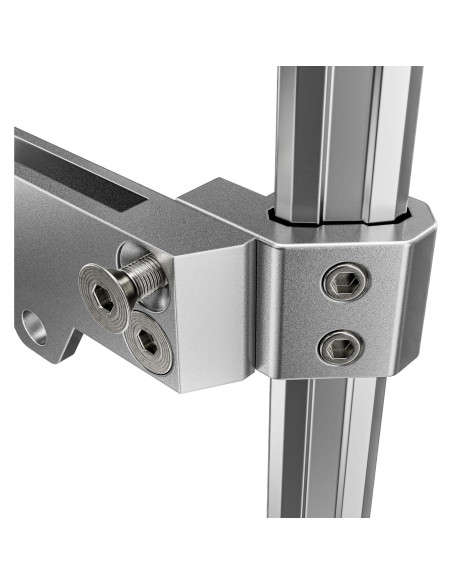 Soporte de Riel Milwaukee Packout - Aluminio Resistente Plata