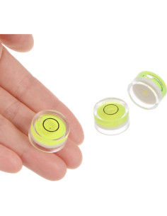 3 Niveles de Burbuja Circulares Kozelo 19mm Mini Herramientas 2