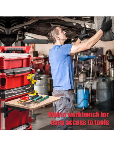 Mesa Plegable BPOPO para Herramientas Milwaukee Packout