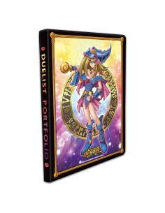 Carpeta Duelista Yu-Gi-Oh! Chica Mago Oscuro 90 Bolsillos