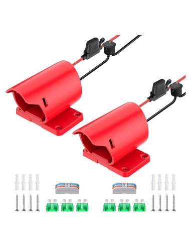 Adaptador de Batería Milwaukee M12 2 Paquetes 12V con Fusible