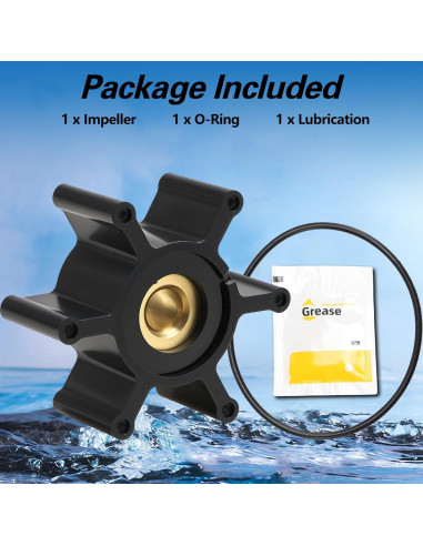 Kit Impulsor Neopreno RUHUALIFE Compatible Bombas Milwaukee M18