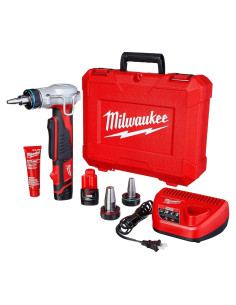 Kit Expansión PEX M12 Milwaukee 3 Cabezas y Baterías