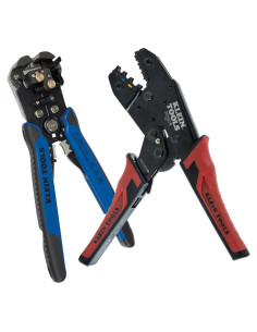 Klein Tools Kit Crimpadora y Pelacables 2 Piezas