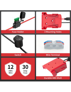 Paquete de 2 adaptadores Kzreect para batería Milwaukee 18V 2