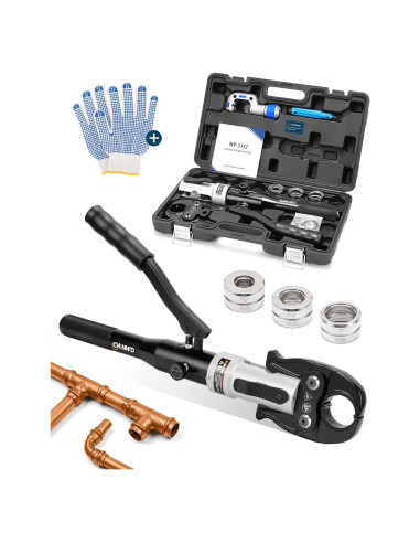 Juego de herramientas de prensado CHANHYD para tubos de cobre