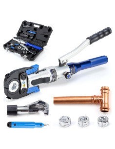 Crimpadora de Tubos de Cobre IBOSAD 1,27-2,54 cm Espacios Reducidos