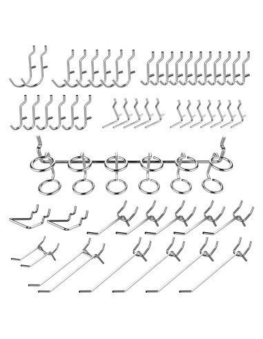 Kit de Accesorios para Tablero Perforado WEN 50 Piezas