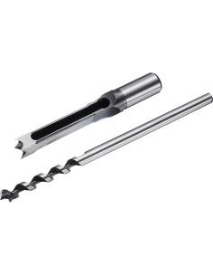 Broca Cuadrada uxcell 12mm Acero Alto Carbono Carpintería 2