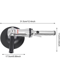 Lijadora Neumática FOSHAN 7 Pulgadas 4500 RPM Alta Velocidad 2