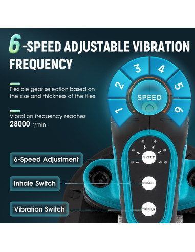 Herramienta de Vibración Antstone 283mm 400kg 6 Velocidades