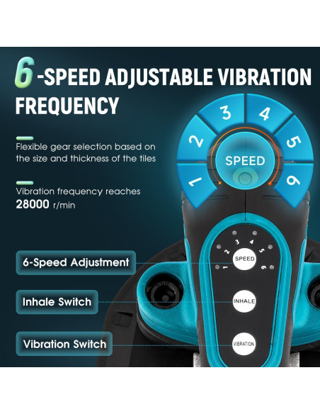 Herramienta de Vibración Antstone 283mm 400kg 6 Velocidades