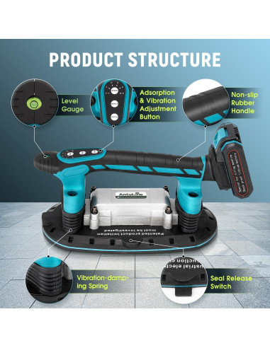 Herramienta de Vibración Antstone 283mm 400kg 6 Velocidades