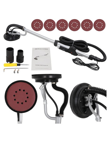 Lijadora de Yeso F2C 800W 6 Velocidades 6 Discos 22,35cm