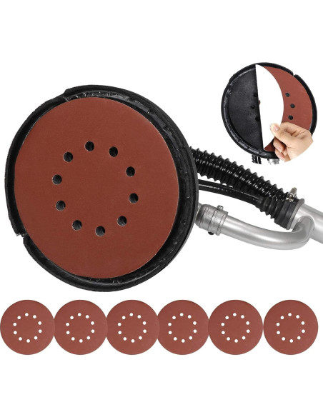 Lijadora de Yeso F2C 800W 6 Velocidades 6 Discos 22,35cm