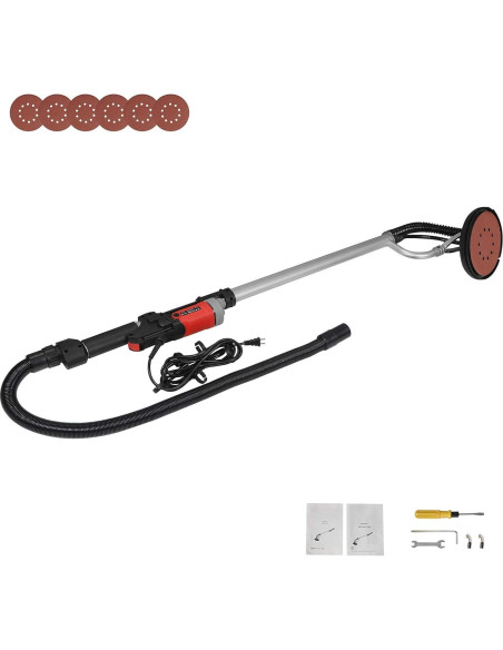 Lijadora de Yeso F2C 800W 6 Velocidades 6 Discos 22,35cm