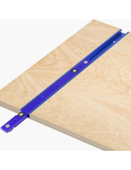 Barra de Inglete GoldHui 300mm Aluminio Azul Accesorios