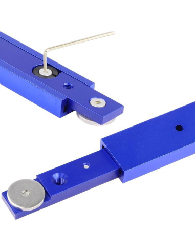 Barra de Inglete GoldHui 300mm Aluminio Azul Accesorios