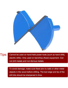 Broca Forstner uxcell 70mm Carburo para Madera 2
