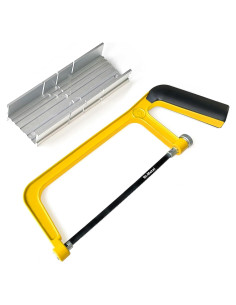 Sierra de arco mini Viganoc 150 mm con bloque de inglete