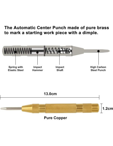 Juego de Brocas Avellanadoras COMOWARE - 7 Piezas para Madera
