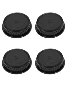 4 Tapas Traseras de Lente PK Ruimou para Cámaras DSLR