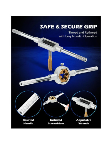 Conjunto de 86 Piezas Machos y Matrizes Orion Motor Tech