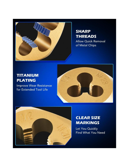 Conjunto de 86 Piezas Machos y Matrizes Orion Motor Tech